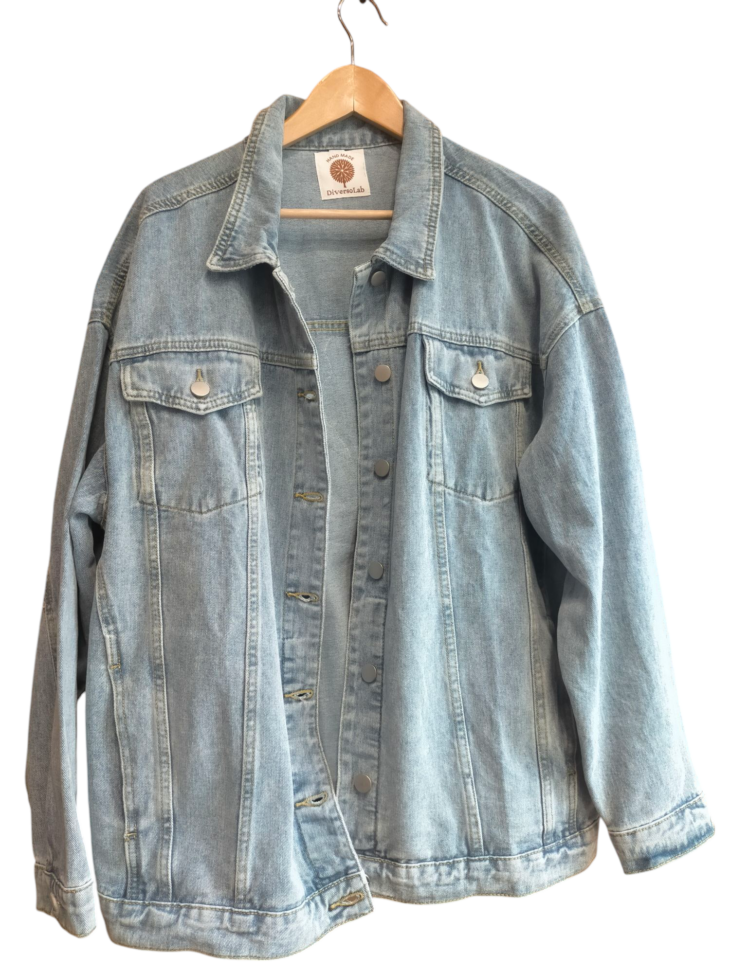 Giacca denim "La ragazza con l'orecchino" - immagine 3