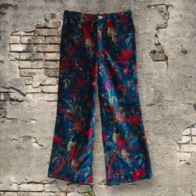 Pantaloni velluto ottanioYASH