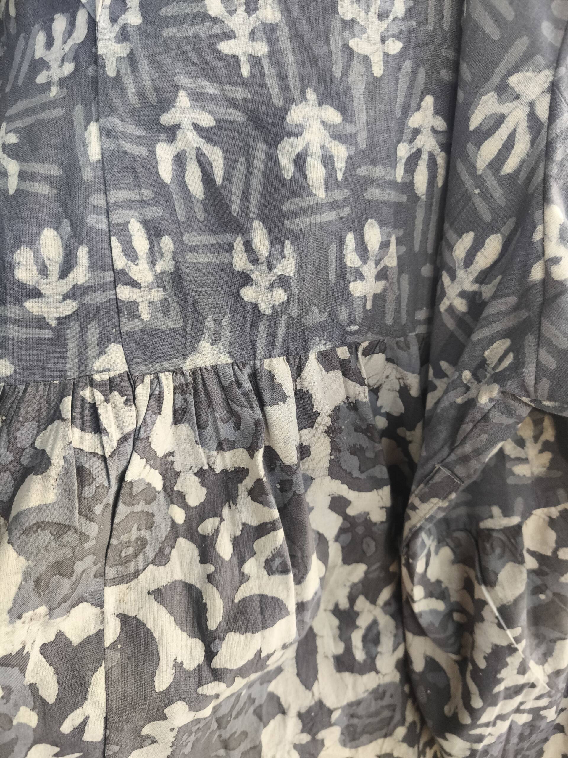 Abito "Ritu" cotone grigio - immagine 3
